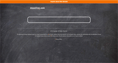 Desktop Screenshot of mountray.com